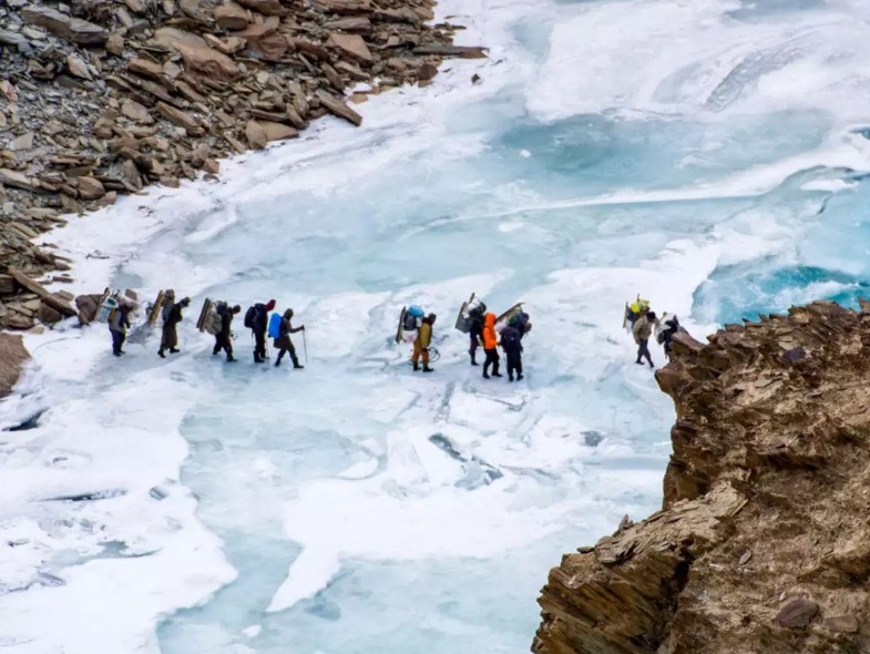 Walking on Frozen Waters